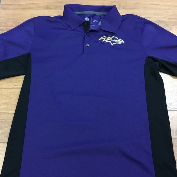 Nike Other - Baltimore Ravens NFL Nike Dri-Fit polo shirt size small